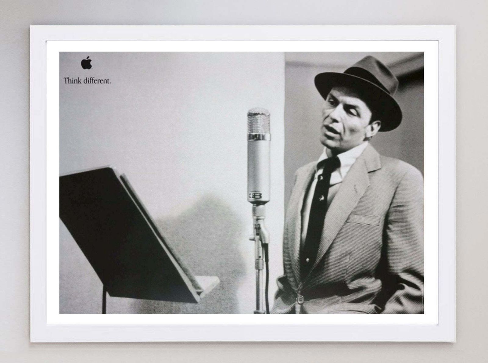 Apple Think Different   Frank Sinatra Original Vintage Poster photo for sale