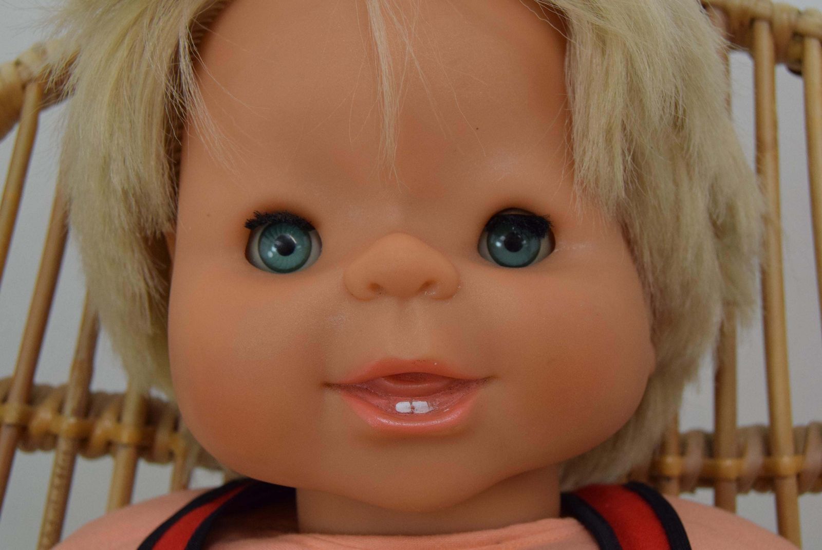 Mid Century Doll,Czechoslovakia,1970's. photo vintage