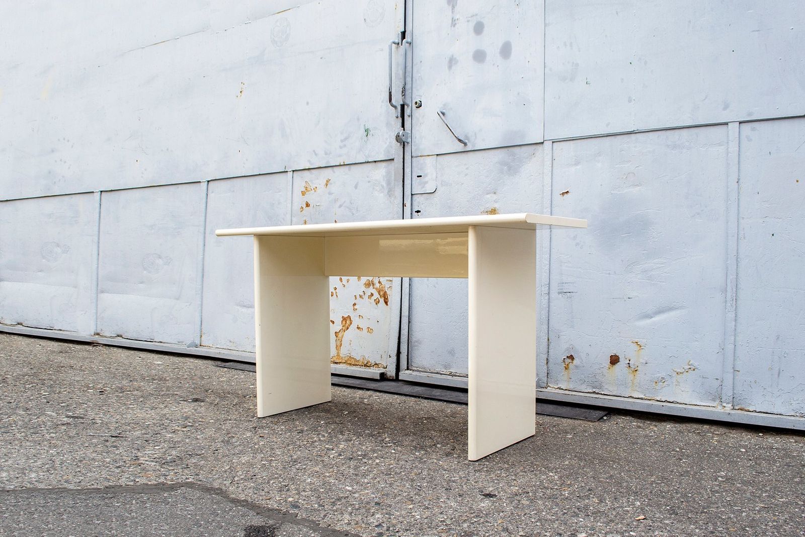 Italian Console Table By Giotto Stoppino For Acerbis, 1970s photo for sale