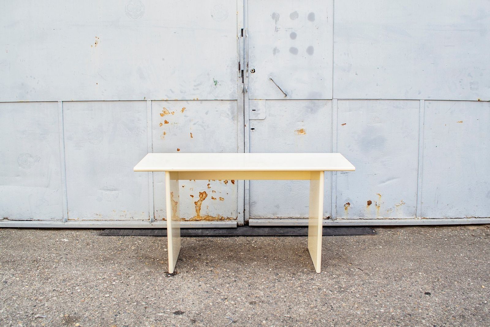 Italian Console Table By Giotto Stoppino For Acerbis, 1970s photo Furniture