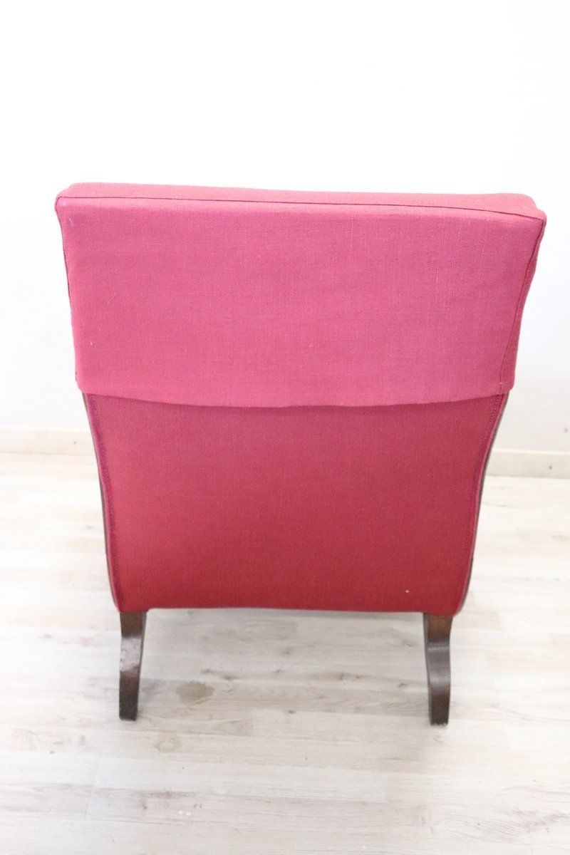 photo furniture Antique Walnut Armchair, 1840s