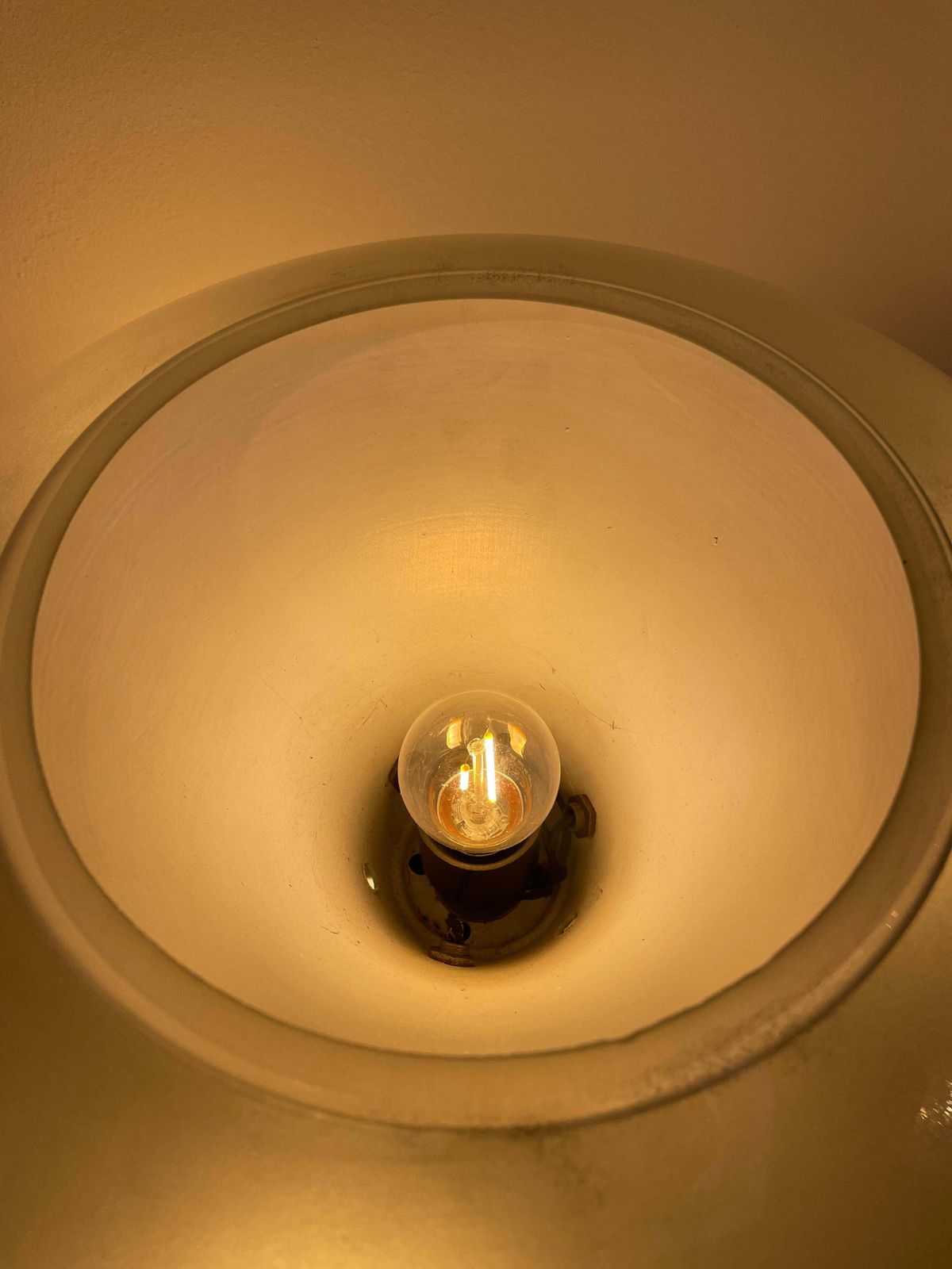 Mid Century Modern Porcini Table Lamp By Luigi Caccia Dominioni, Italy, 1960s photo vinterior