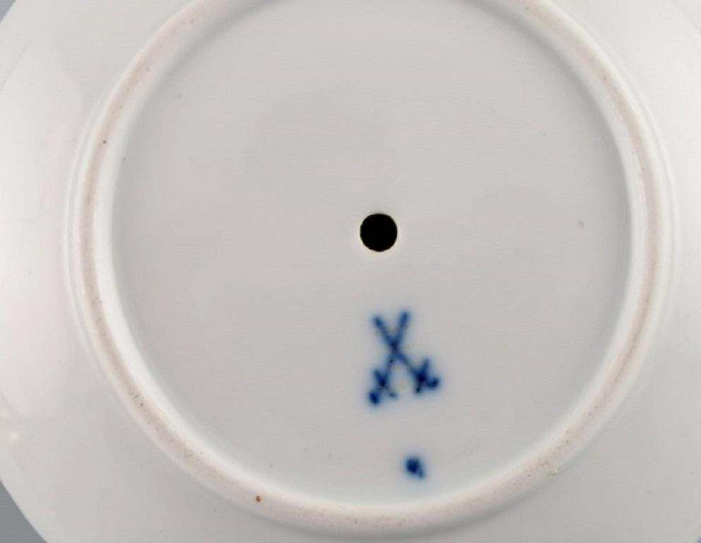Meissen Blue Onion Egoist Coffee Service In Hand Painted Porcelain, Approx. 1900 photo vintage