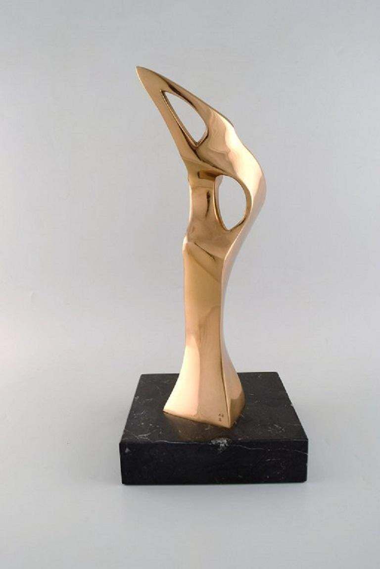 Tony Morey For Italica, Spain. Large Modernist Female Sculpture In Bronze photo for sale
