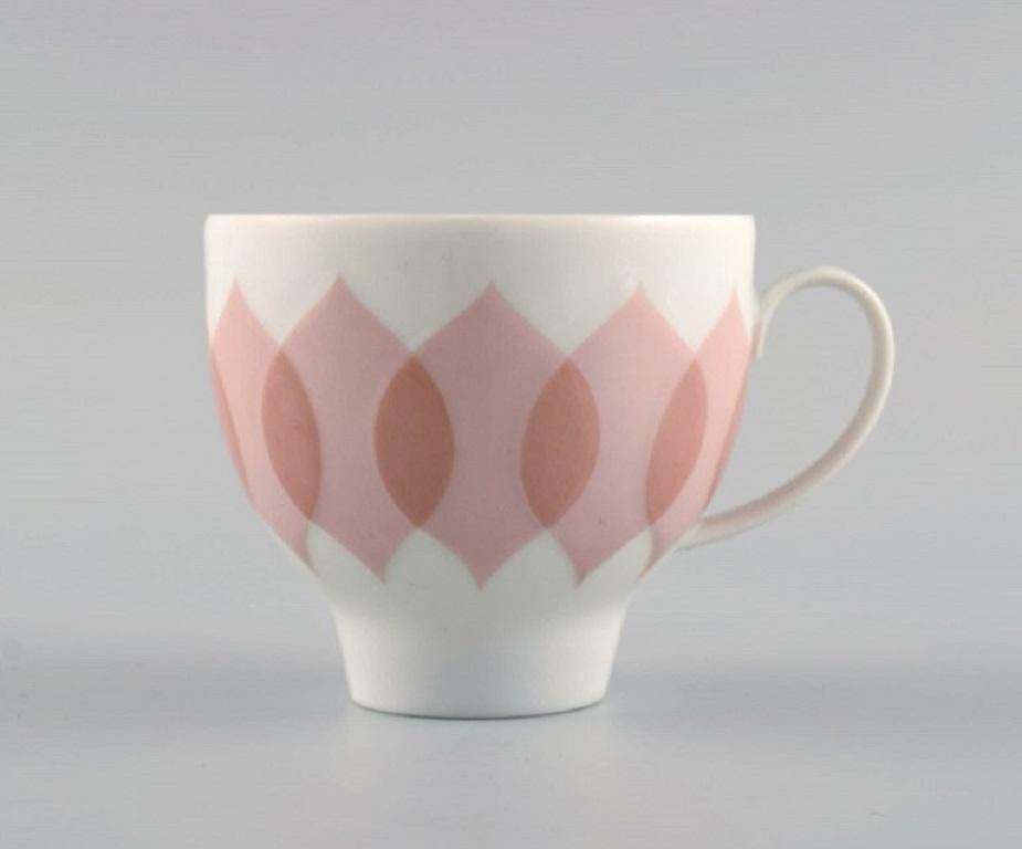 Bjørn Wiinblad, Rosenthal, Lotus Porcelain Service, 9 Coffee Cups With Saucers photo Home Decor