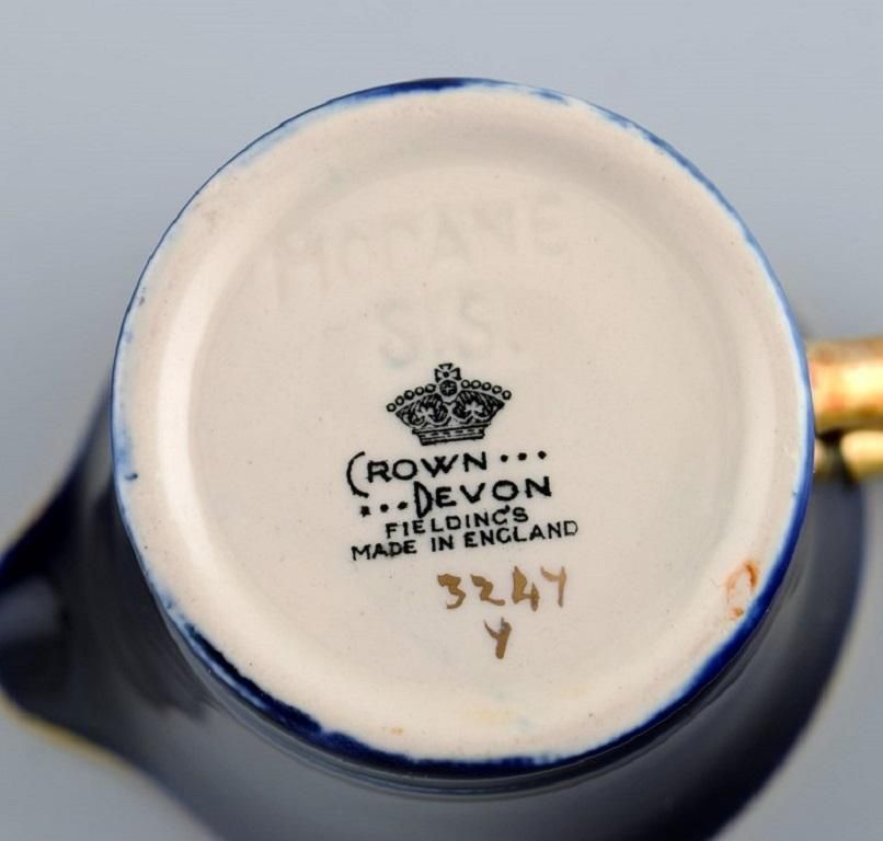 Crown Devon, England, Art Deco Coffee Service For Five People In Porcelain photo buy