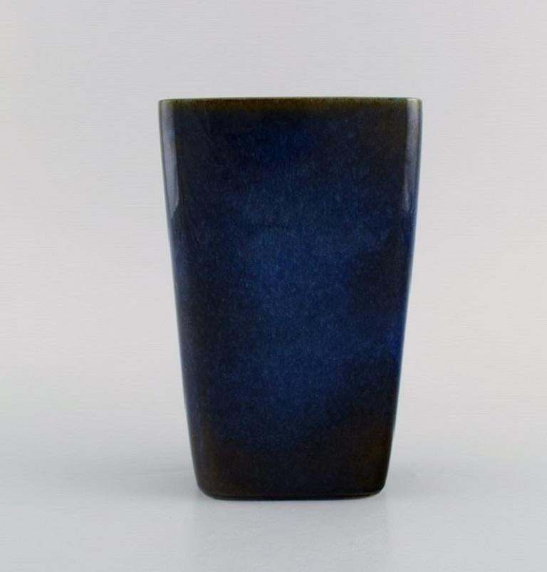 Sven Jonson '1919 1989' Gustavsberg, Two Lagun Vases In Glazed Stoneware photo 168.0