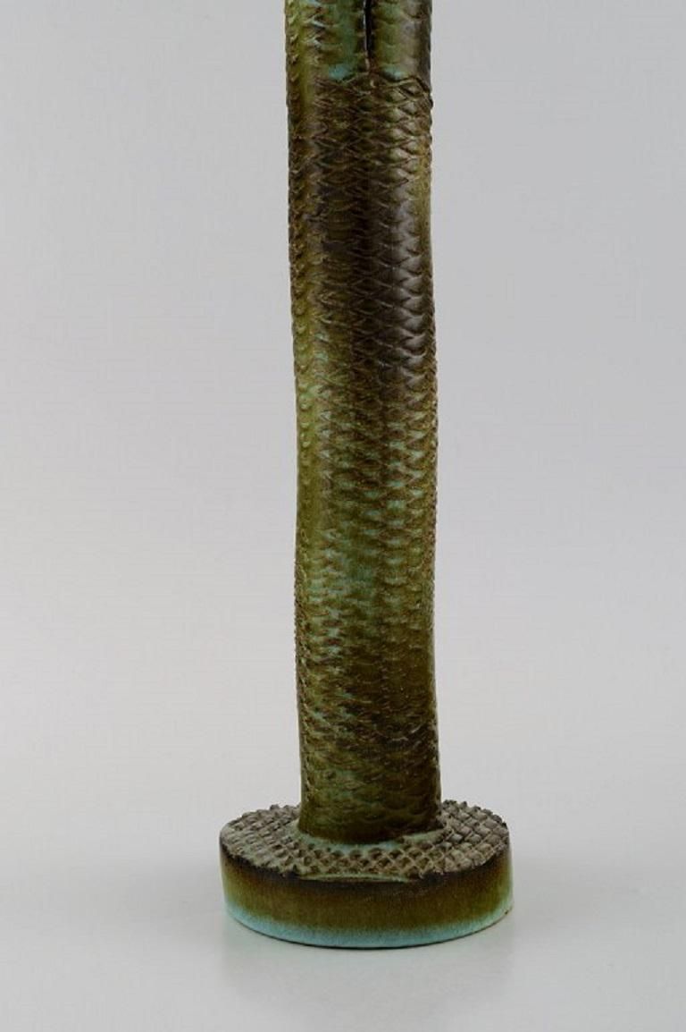 Francis Milici 'B. 1952' For Vallauris. Organically Shaped Unique Vase, 1980s photo Home Decor