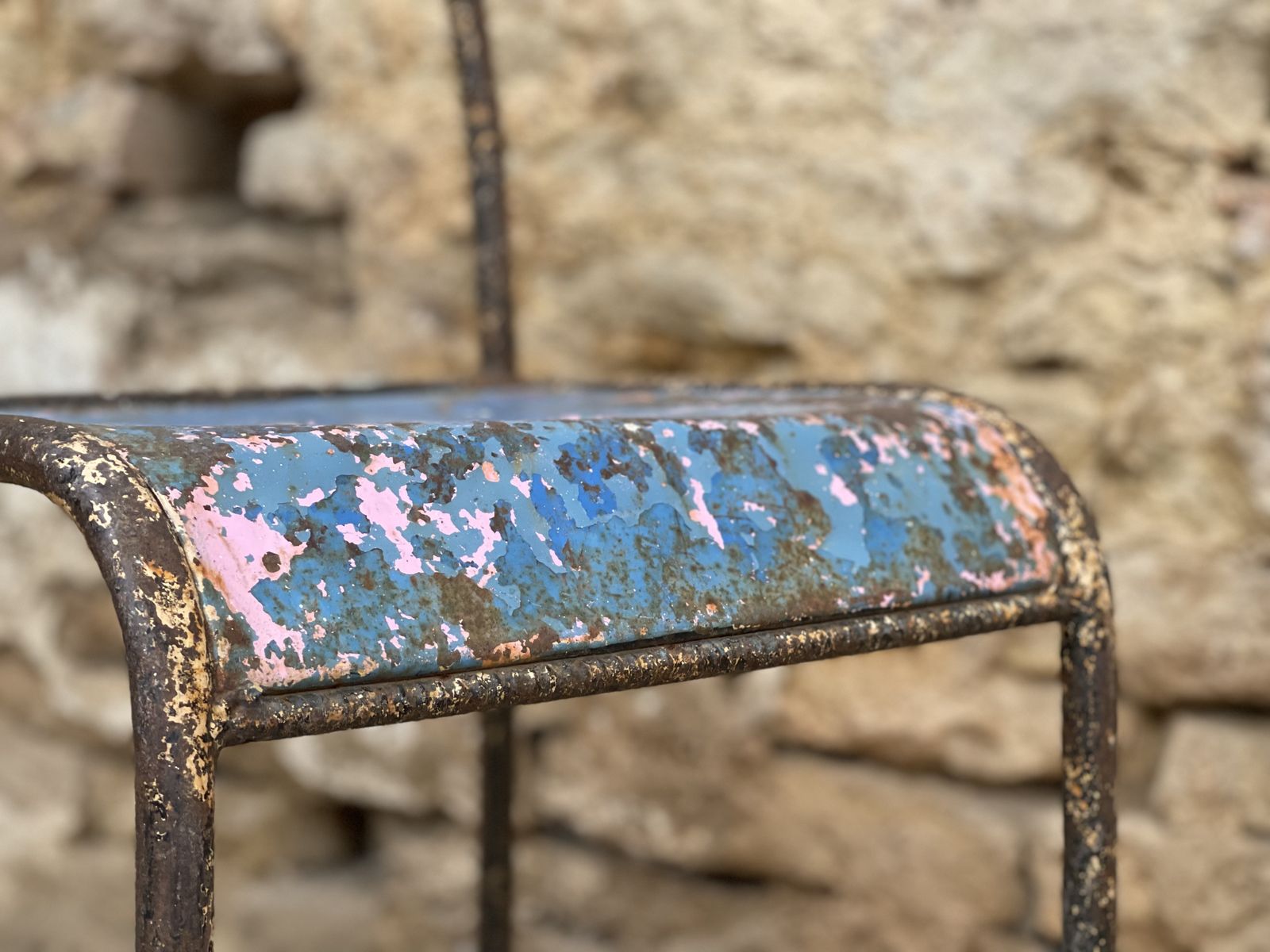 149.0 Metal Occasional Statement Lounge Or Hall Chairs. The Beauty In Decay. photo
