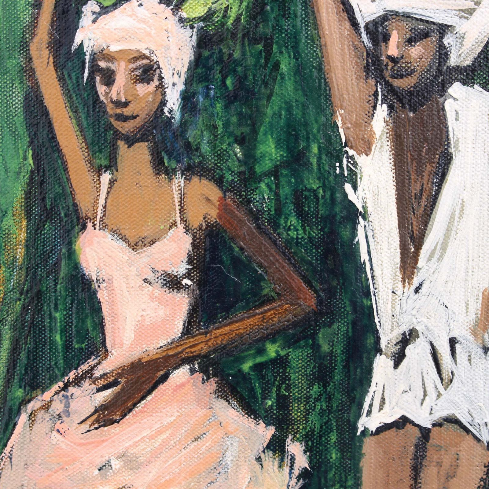 Art 'The Banana Plantation Guadeloupe' By Robert Humblot (1959) photo