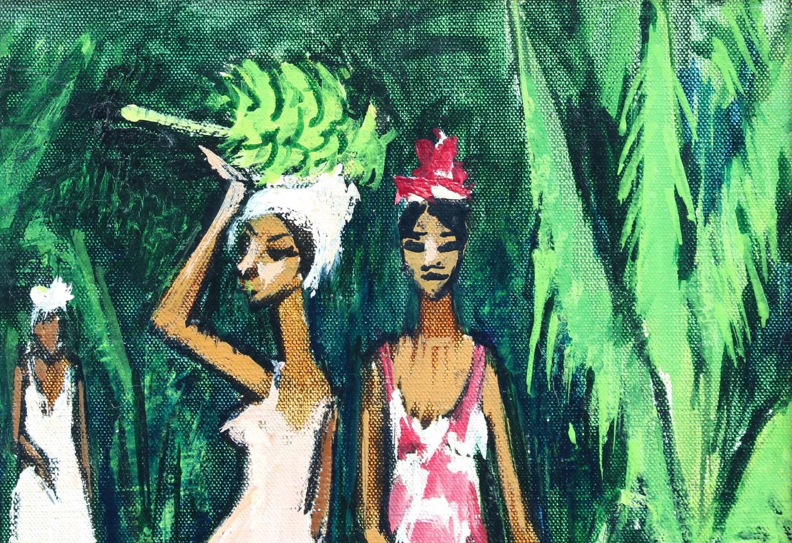 'The Banana Plantation Guadeloupe II' By Robert Humblot (1959) photo 2500.0