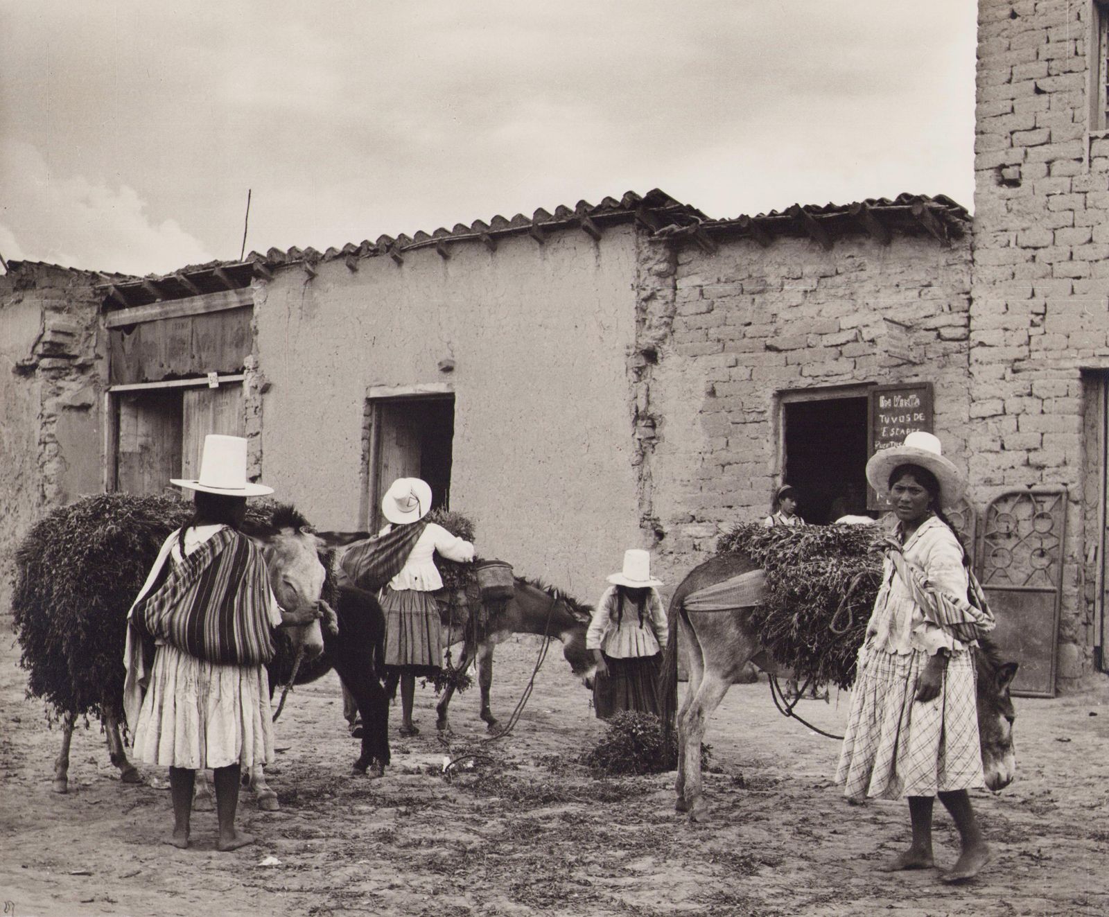 Hanna Seidel Bolivia, People, Cochabamba, Black And White Photography, 1960s