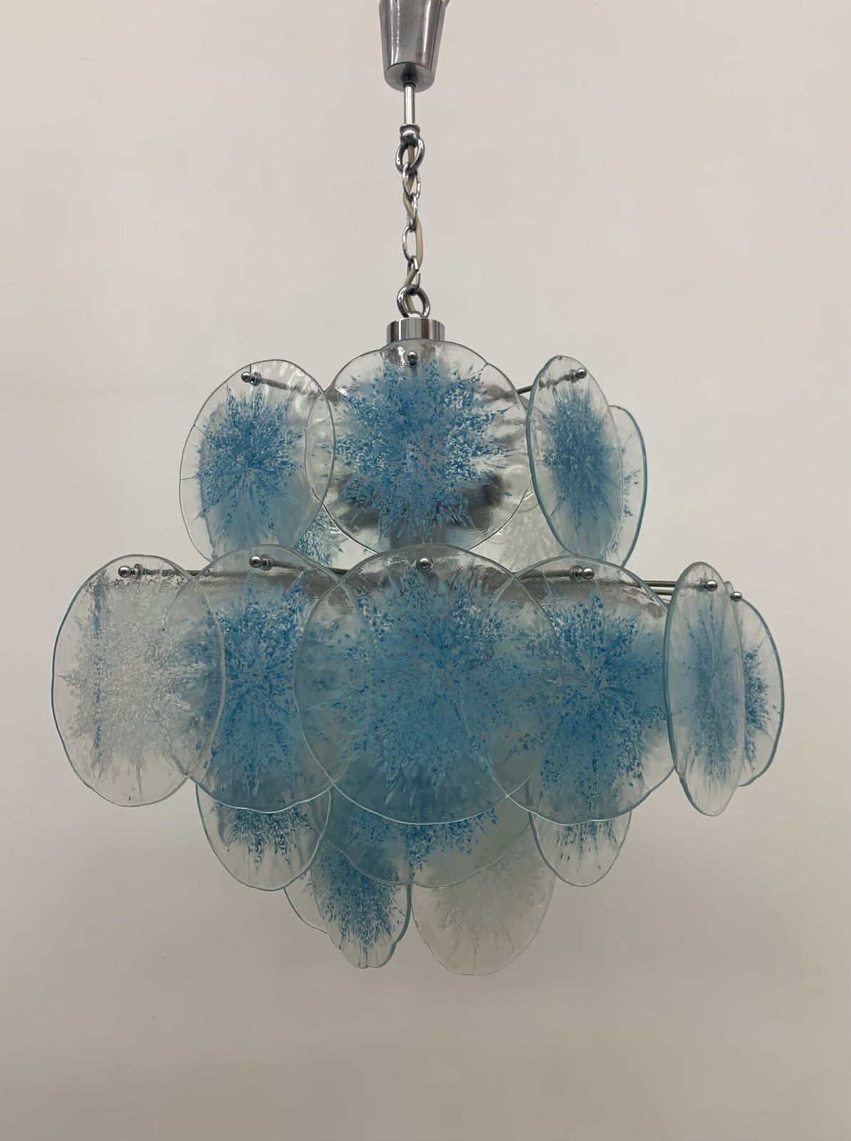 Disc Chandelier Van Vistosi, Jaren 1970 photo for sale
