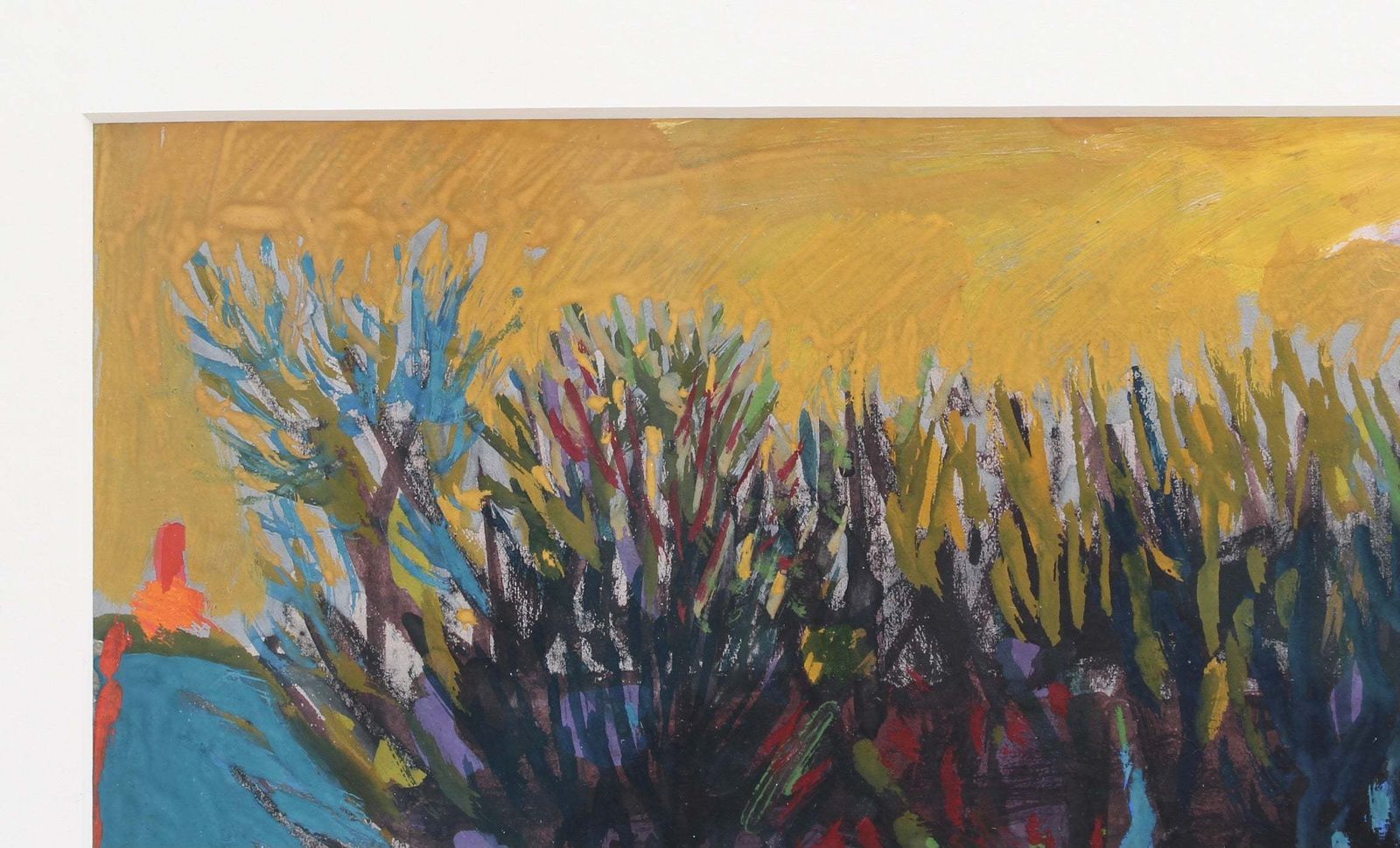 'Winter In Provence' By Raymond Debiève Circa 1970s photo vinterior