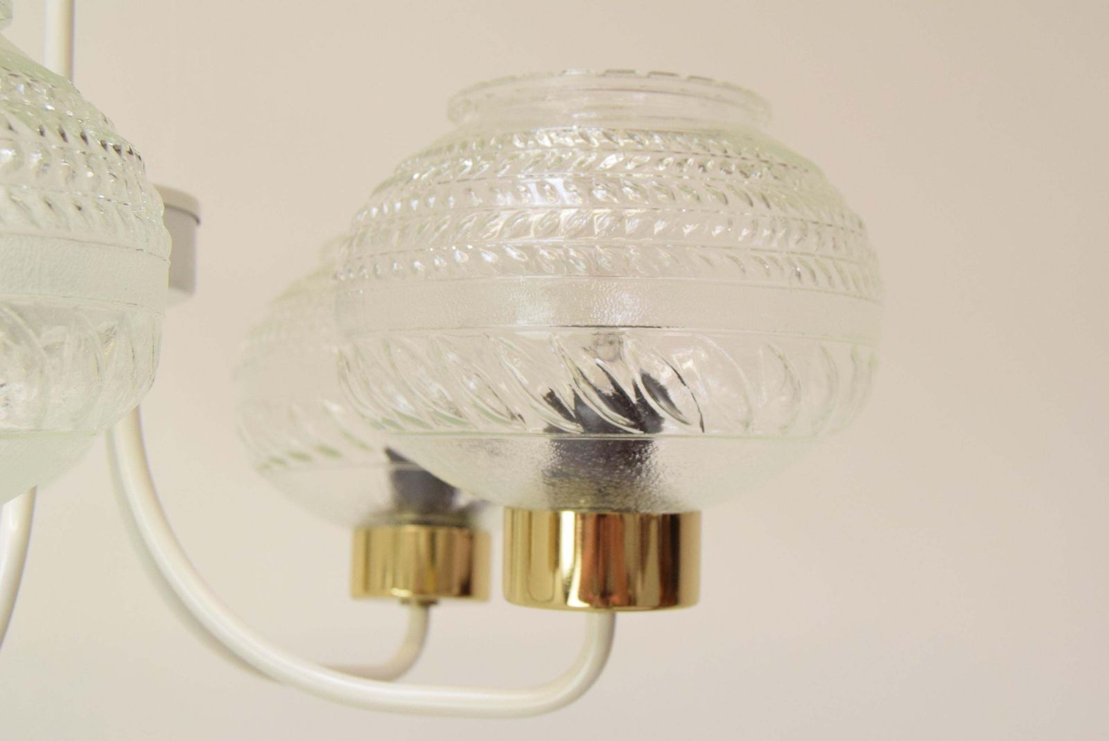 Lighting Mid Century Chandelier By Instala Jilove U Decina,1970's. photo