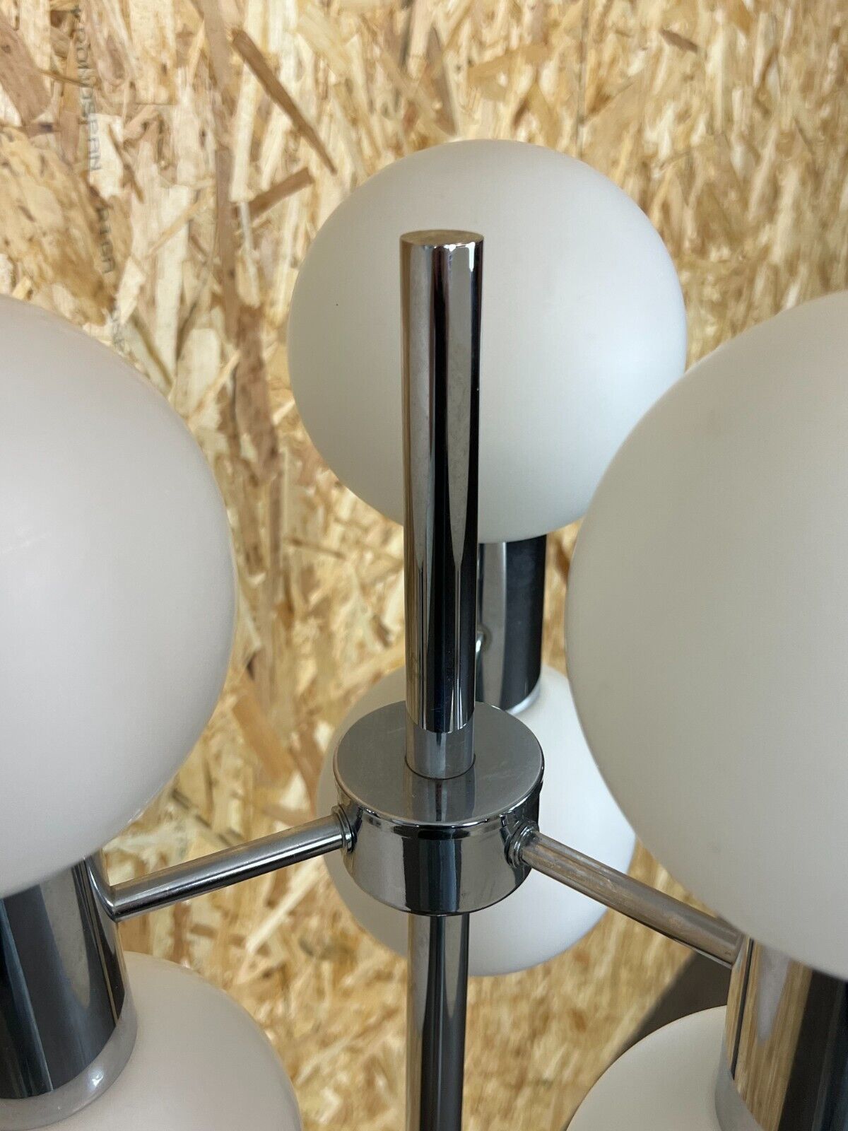 photo for sale 60s 70s Lamp Light Floor Lamp Metal Glass Space Age Design