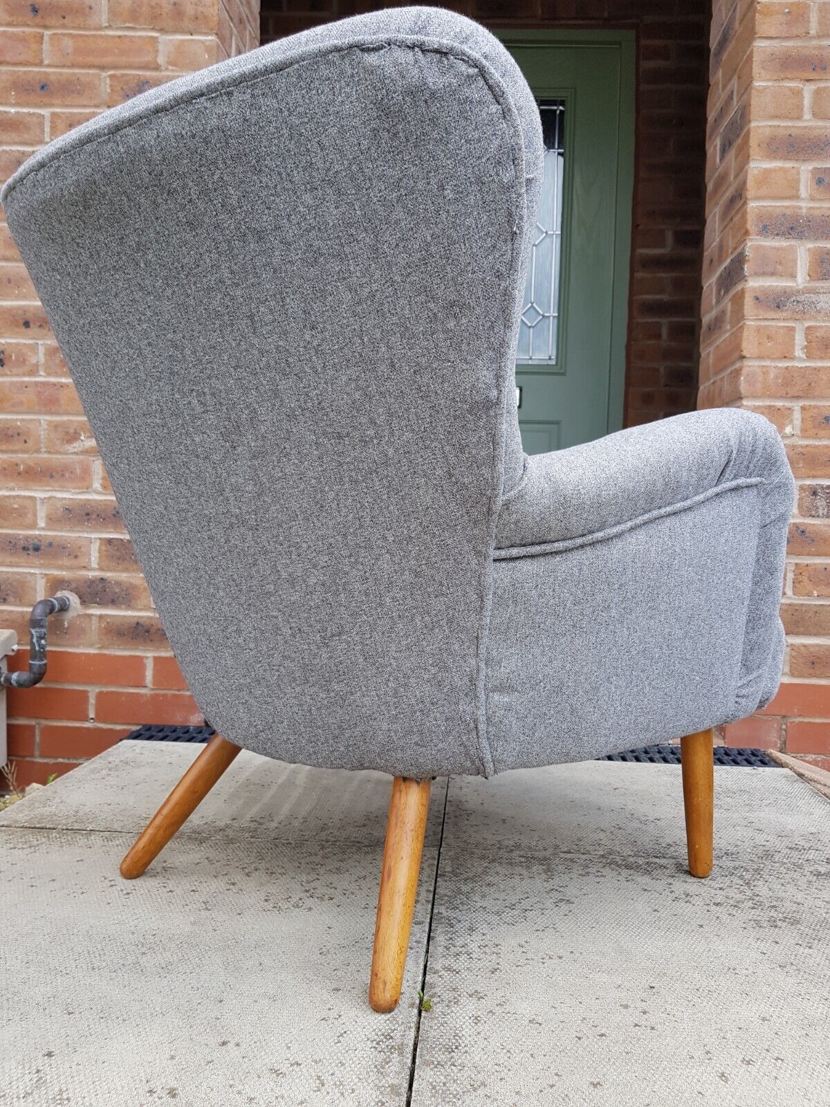 Ernest Race Da2 Armchair 1949 Mid Century Vintage Reupholstered photo 795.0