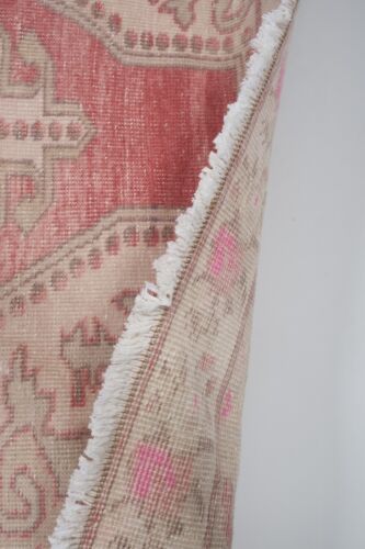 1950s Vintage Kurdish Geometric Medallion Wool Hand Knotted Carpet 4'7'' X 7' photo furniture