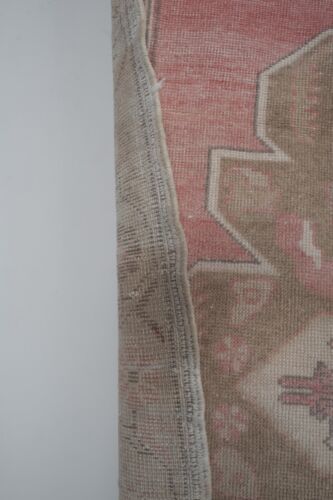 Vintage Pale Turkish Oushak Carpet Rug 4'6'' X 8'1'' photo vintage