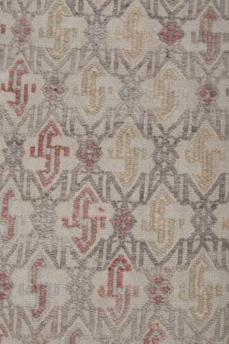 Vintage Faded Turkish Jajim Kilim Rug 5'3'' X 7'11'' photo furniture