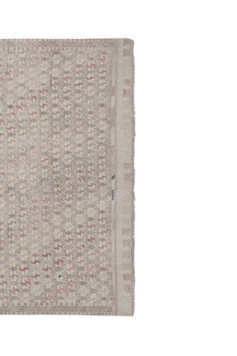 Vintage Faded Turkish Jajim Kilim Rug 5'3'' X 7'11'' photo Textiles