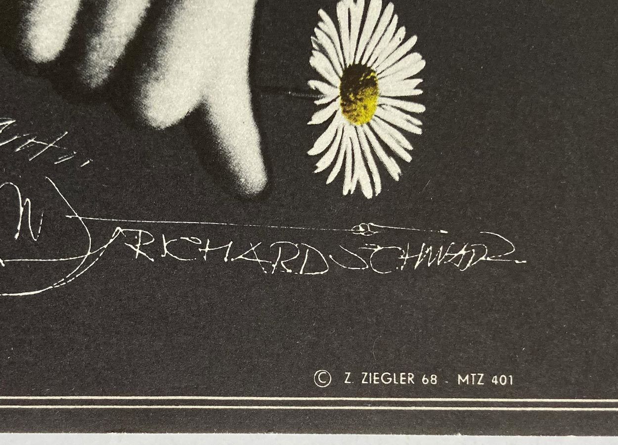Movie Poster, Order Of The Daisy, Zdeněk Ziegler, 1968 photo for sale