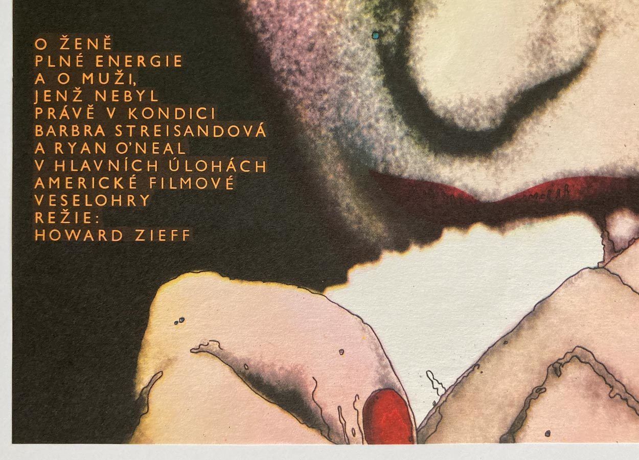 Movie Poster, The Main Event, Zdeněk Ziegler, 1982 photo vinterior