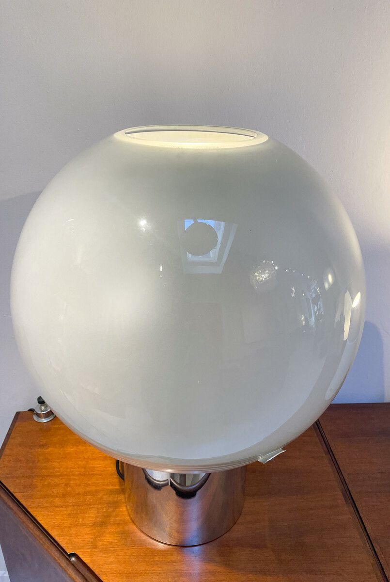 Mid Century Modern Porcini Table Lamp By Luigi Caccia Dominioni photo 4050.0