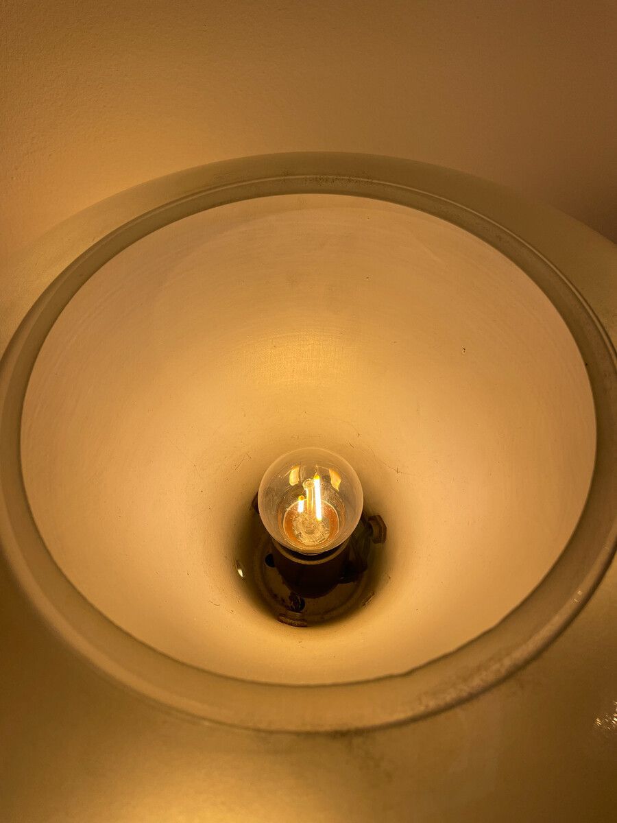 Mid Century Modern Porcini Table Lamp By Luigi Caccia Dominioni photo vinterior
