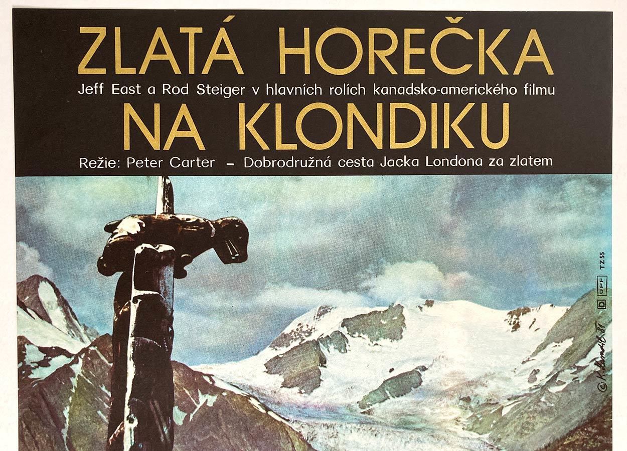 Movie Poster, Klondike Fever, Karel Zavadil, 1981 photo Art