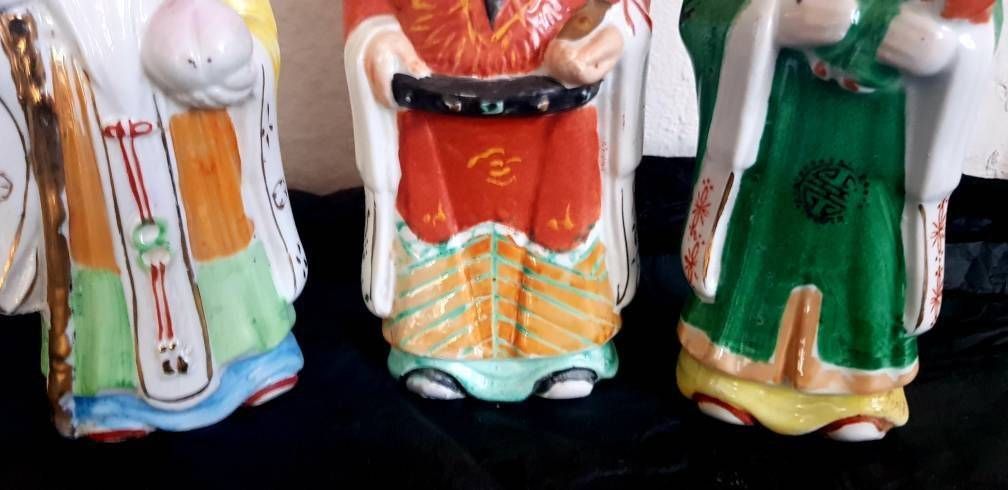 3 Wise Man Collectible Chinese Figures & Statues 18 Cm Tall photo 65.0