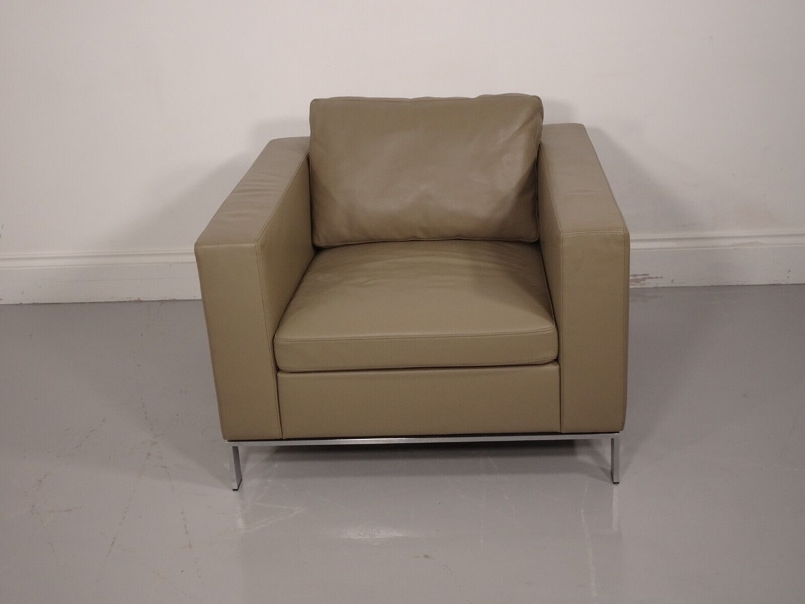 Stunning Walter Knoll 503 Armchair In Bamboo Leather (Chair2) photo furniture