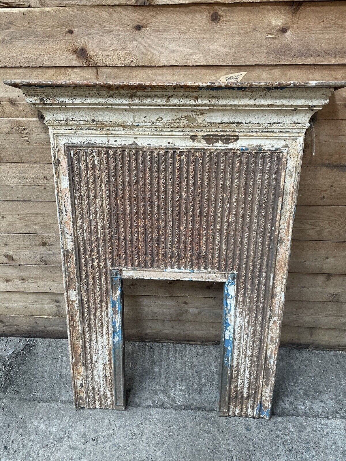 photo furniture Antique Cast Iron Fireplace Surround