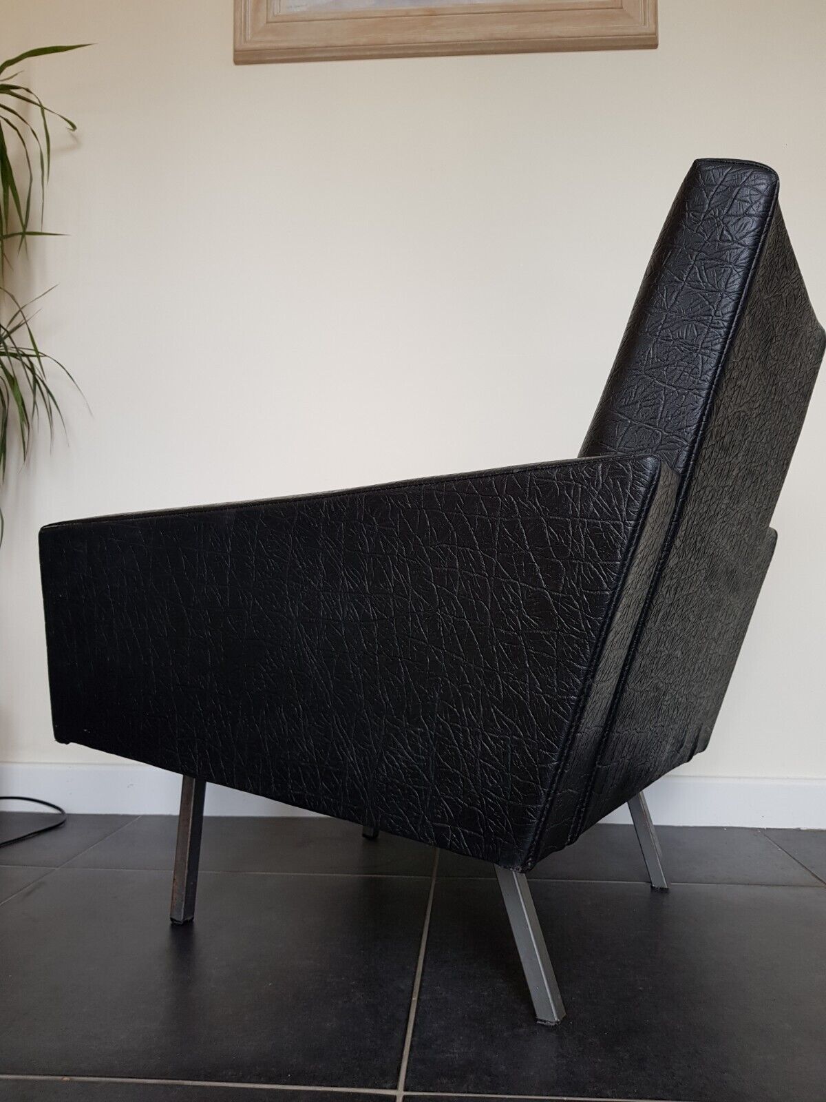 A Mid Century French Armchair 50s 60s Vintage photo 345.0