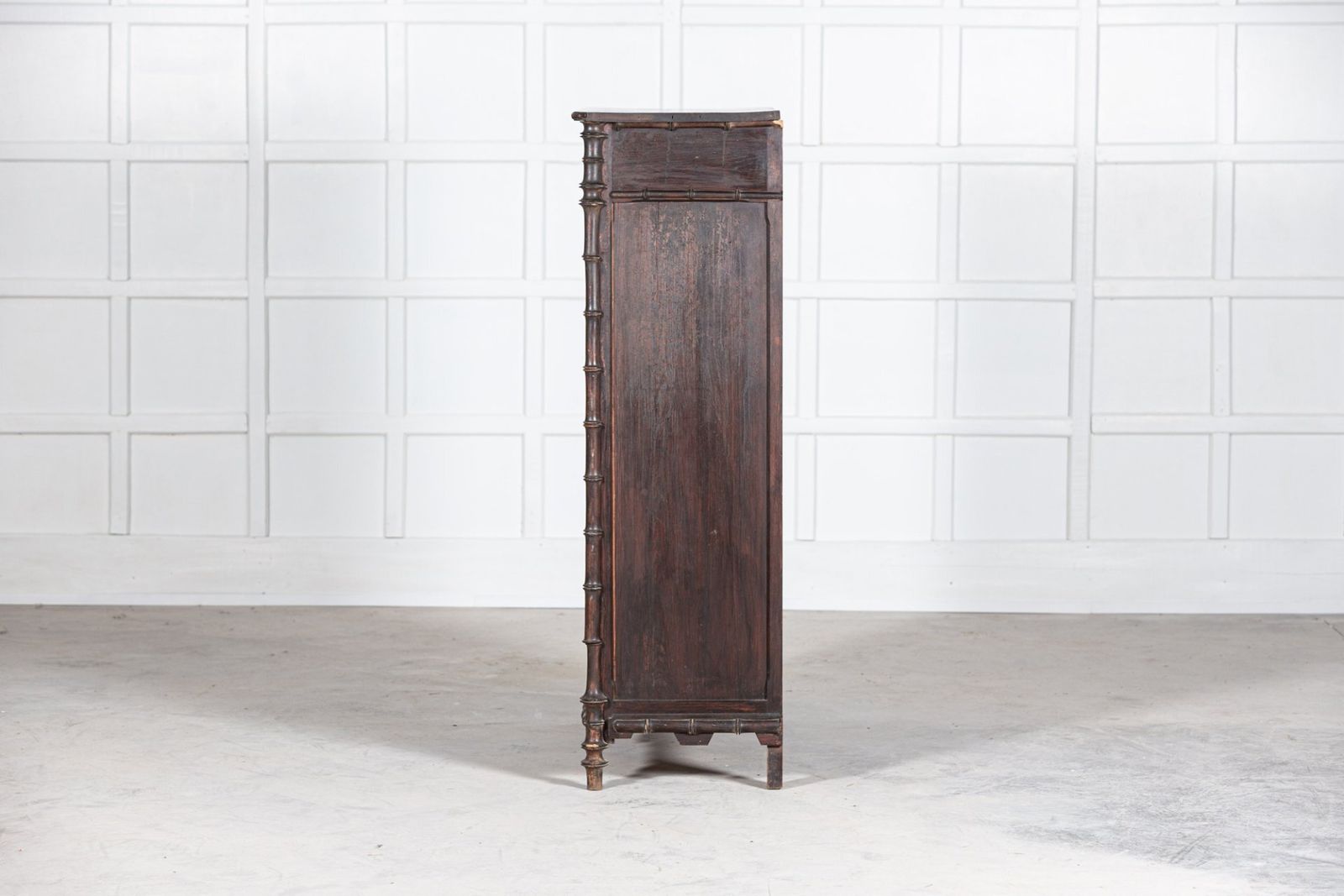 19th Century French Faux Bamboo Buffet Cupboard photo vinterior