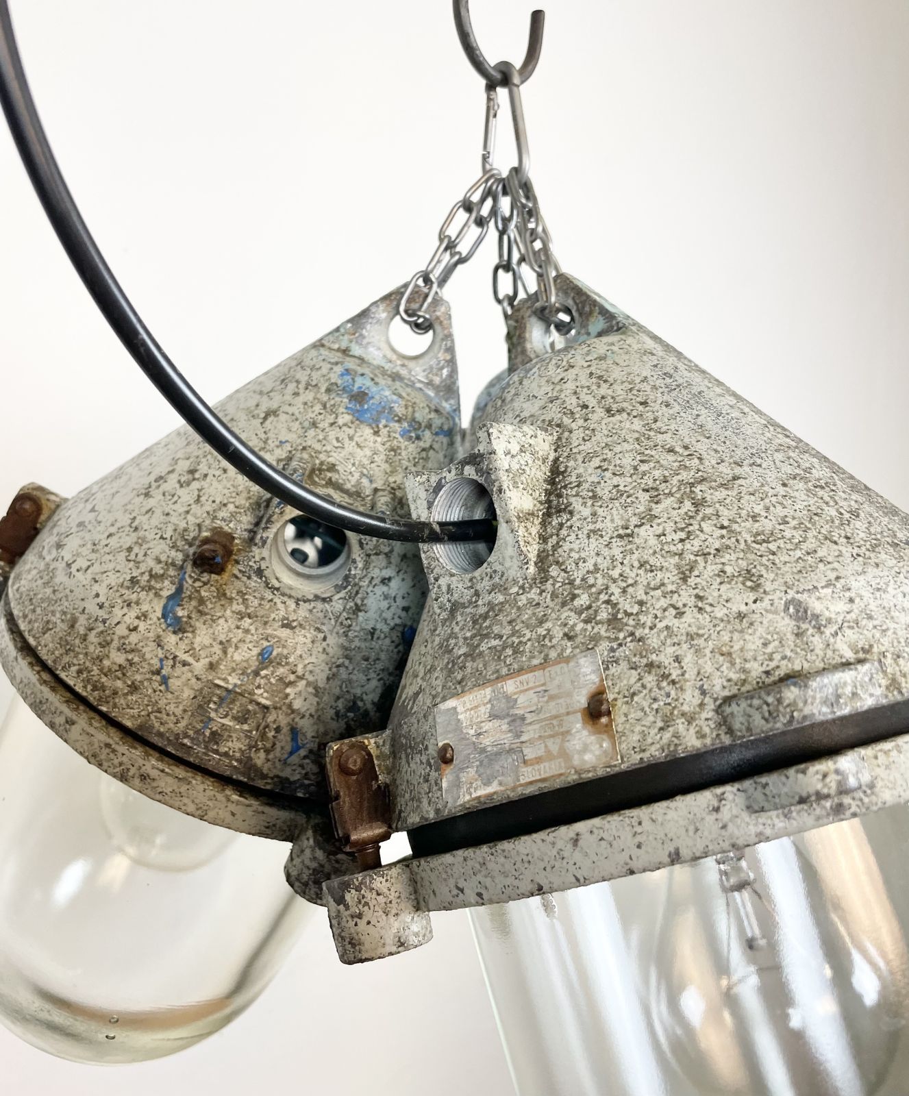 Industrial Explosion Proof Chandelier, 1970s photo 359.0