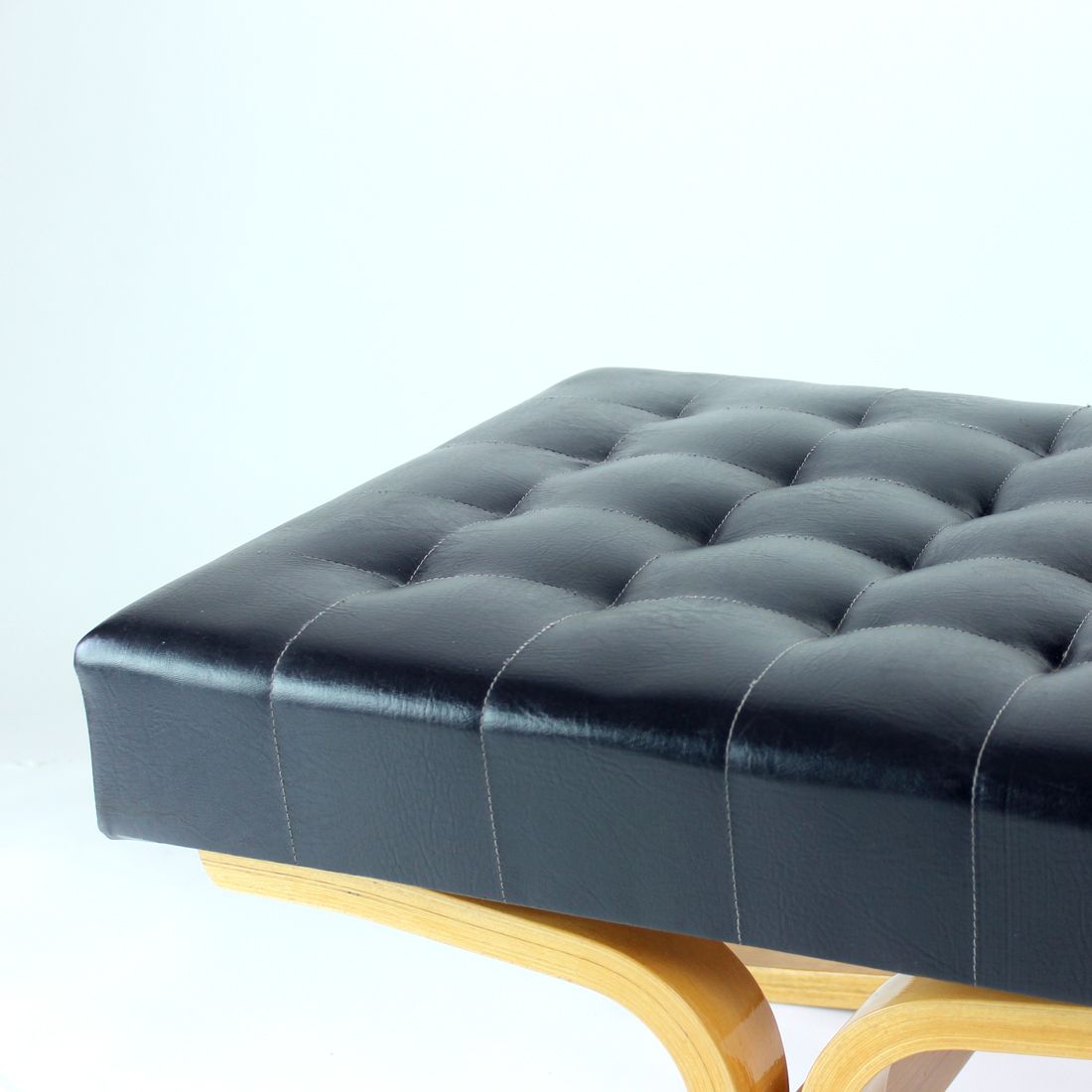 780.0 Black Midcentury Lounge Chair Bratislava By Jindrich Volak For Drevopodnik Holesov, 1960s photo