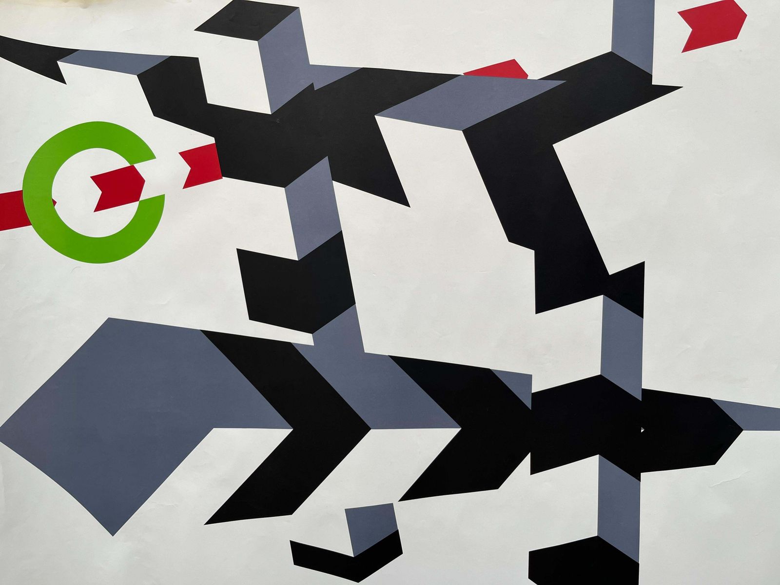 Allan D'arcangelo, Original Rare Poster, Olympic Munich Games 1972 photo 791.0