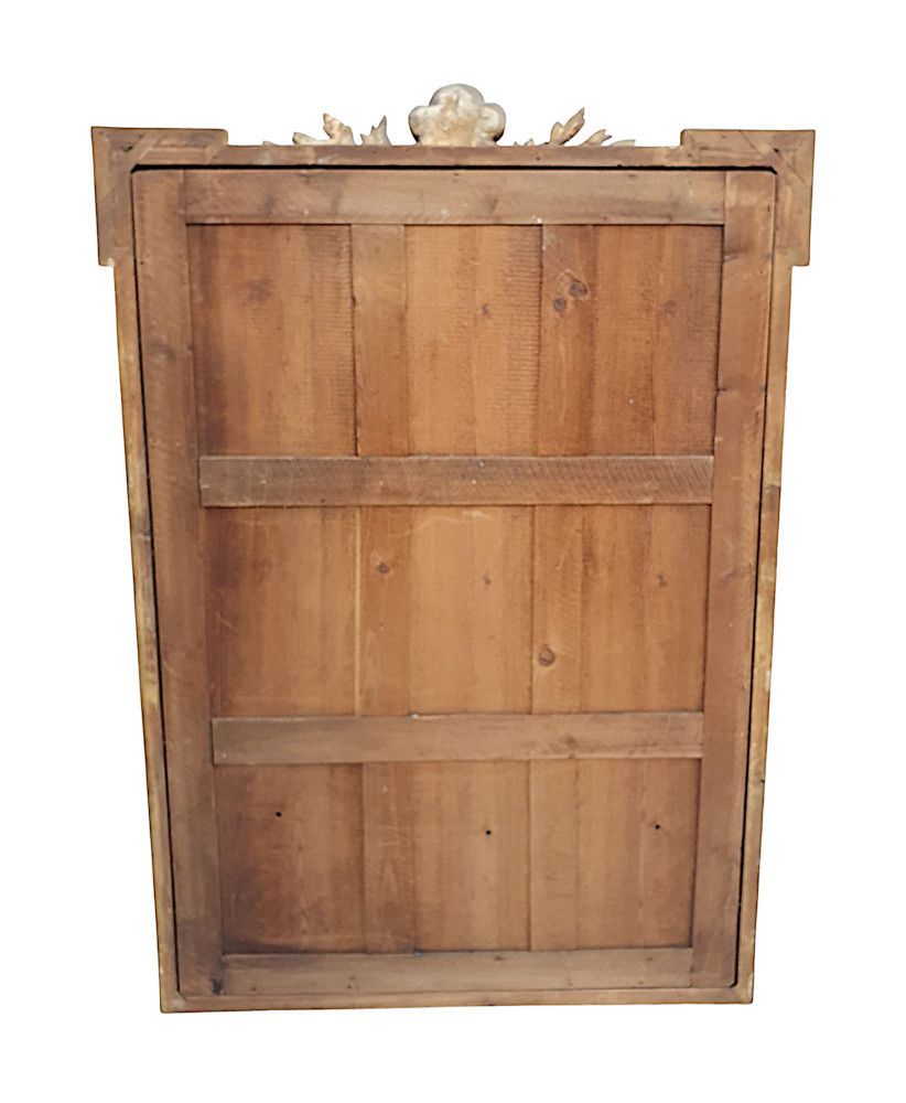 A Fabulous 19th Century Giltwood Hall Or Overmantle Mirror photo vinterior