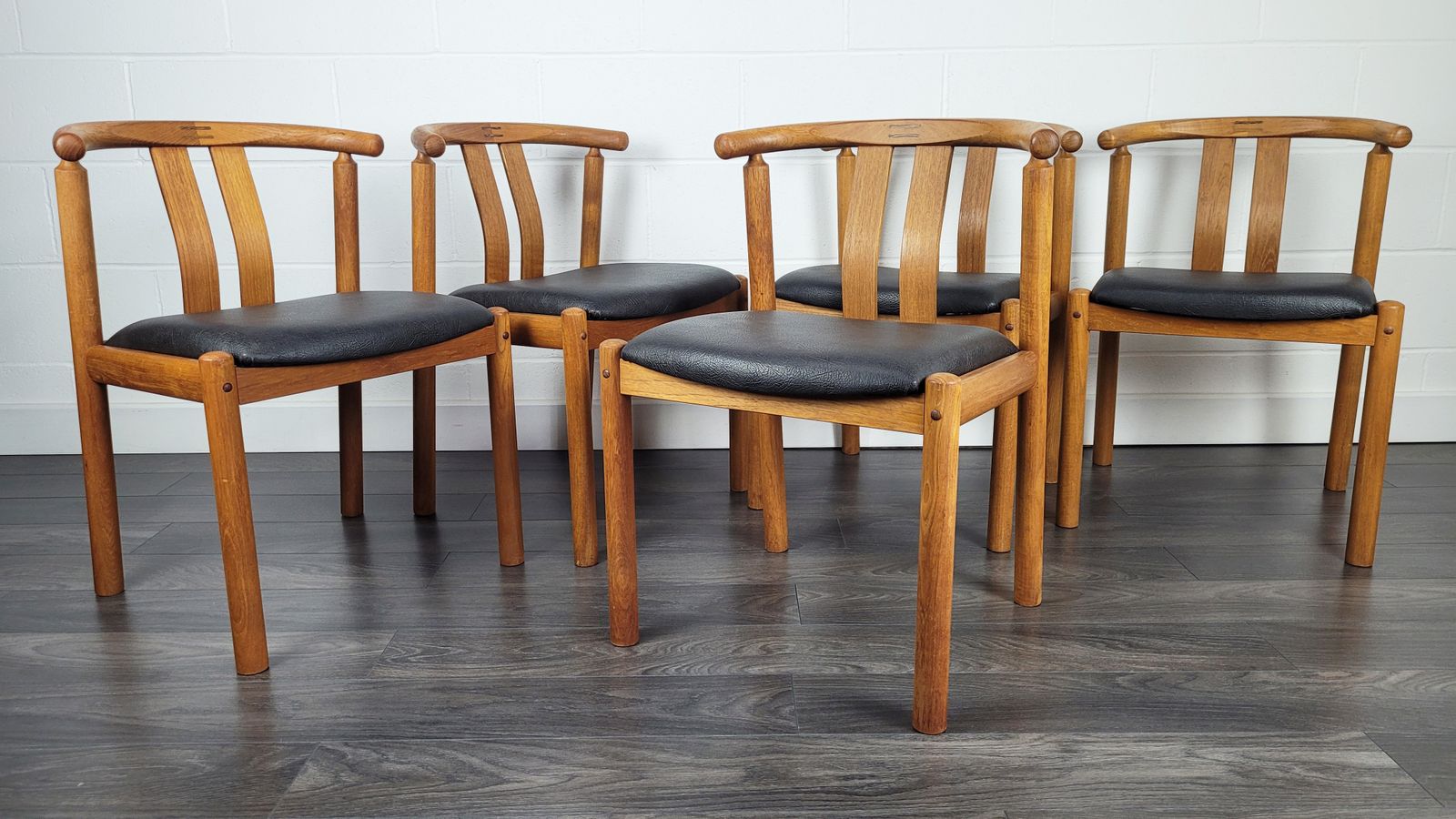 Danish Boltinge Stolefabrik Set Of 5 Dining Chairs, 1970s