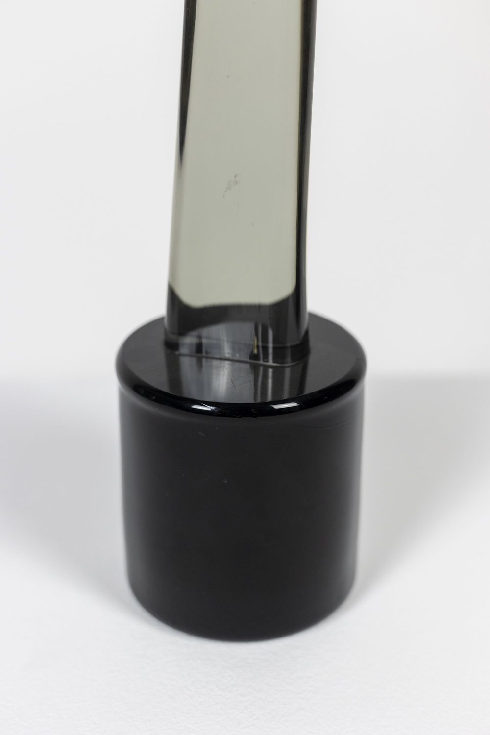 Alfredo Rossi, Volute Sculpture In Smoked Glass, 1970s photo 1100.0