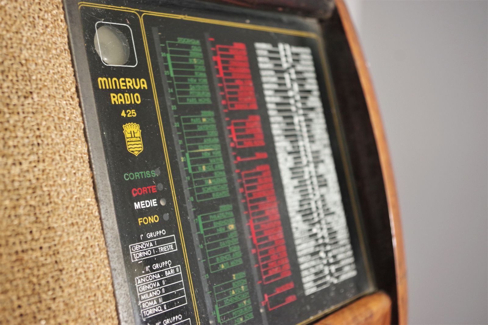 Radio Minerva 425, 1941 1942 photo Home Decor