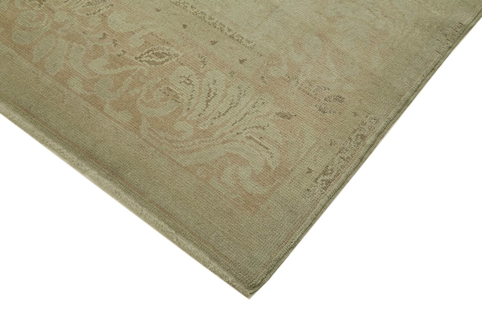 Vintage Beige Oushak Decorative Rug 200 Cm X 275 Cm photo Textiles