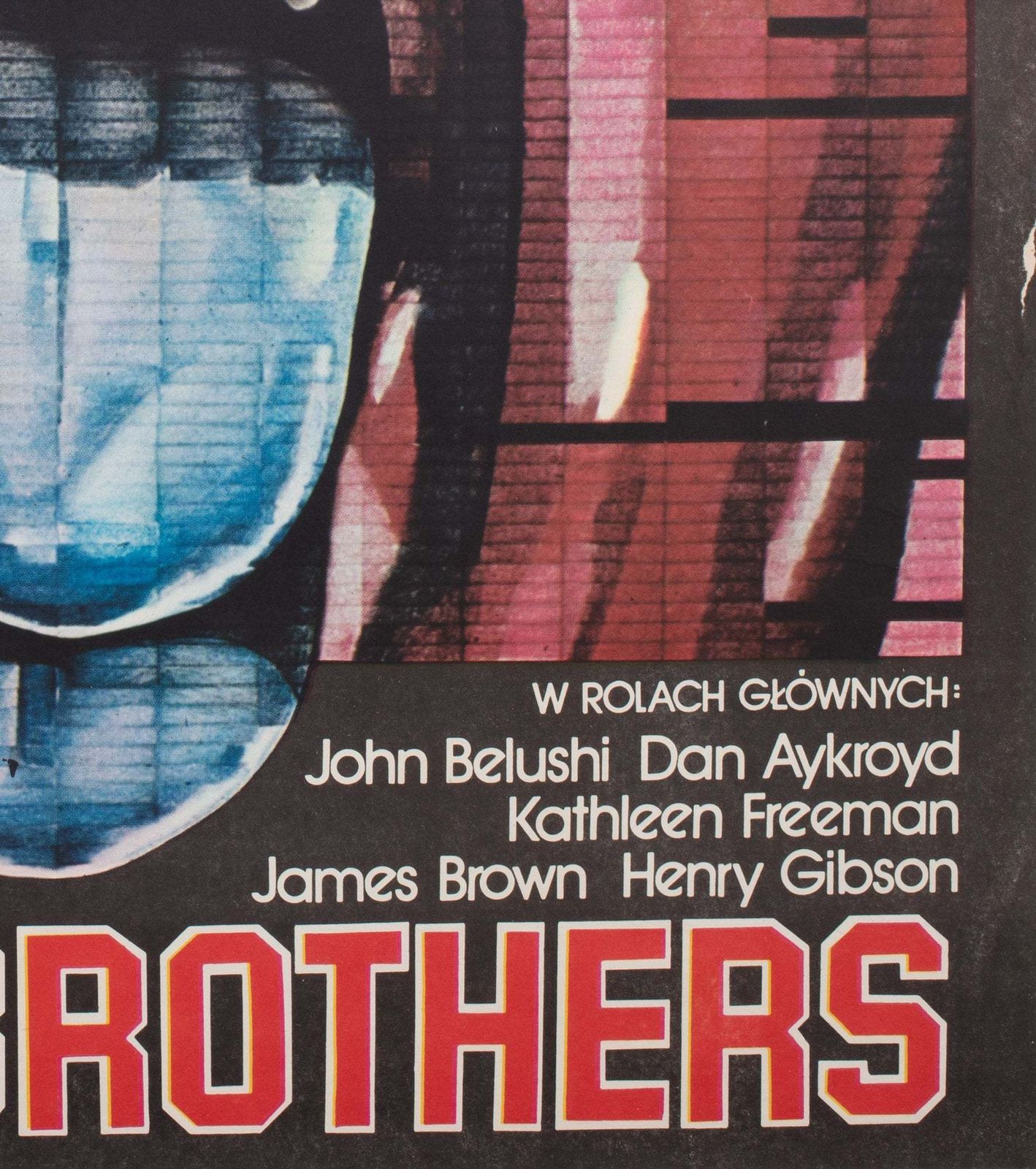 The Blues Brothers 1982 Polish B1 Film Poster, Drzewinski photo vintage