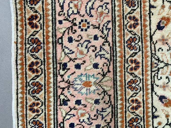 Vintage Turkish Rug 200x290 Cm, Tribal Wool Carpet Large photo vintage