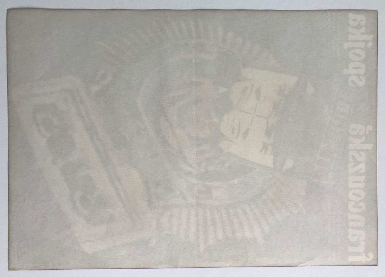 Original Film Poster, The French Connection, Zdeněk Ziegler, 1977, Genuine Czech Vintage Print photo Art