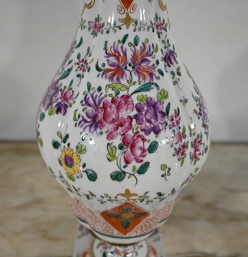 photo vintage Pair Of Vases From The Samson Manufacture, 19th Century