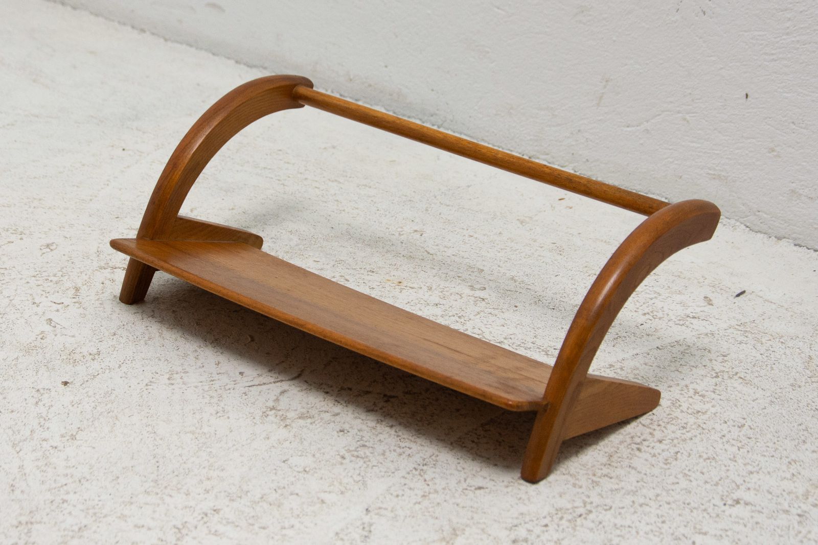 Mid Century Wall Shelf By Krásná Jizba, Czechoslovakia 1960's photo Furniture