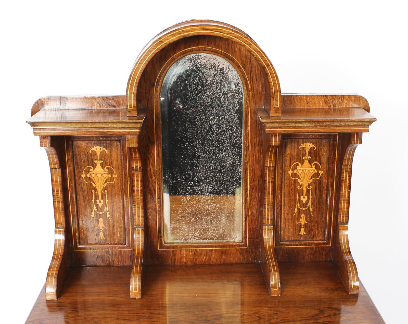 Edwardian Gonçalo Alves Marquetry Inlaid Music Cabinet 19th Century photo for sale