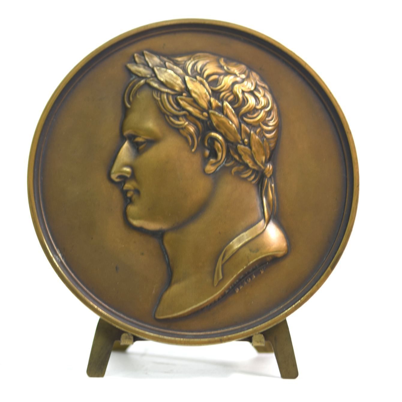 Bronze Medal Commemorating The Baptism Of The King Of Rome